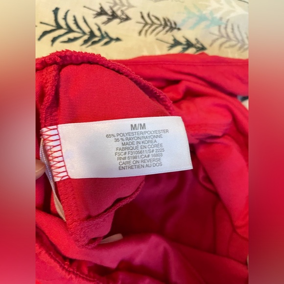 Red Halter Dress - Picture 3 of 3